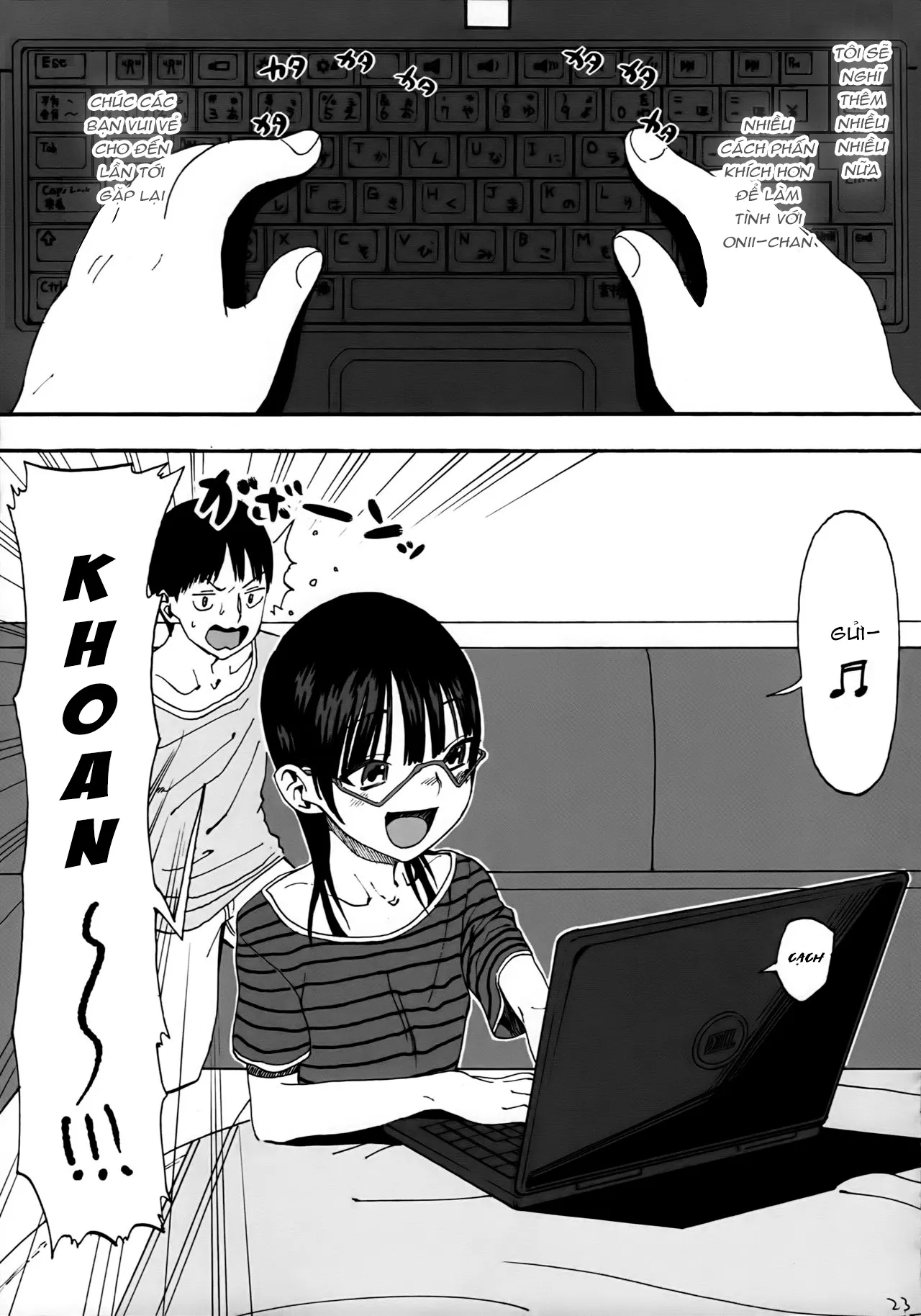 HentaiVN.net - Ảnh 18 - Hikkikomori Imouto & [Cô Em Gái Hikkikomori Và...] - Oneshot