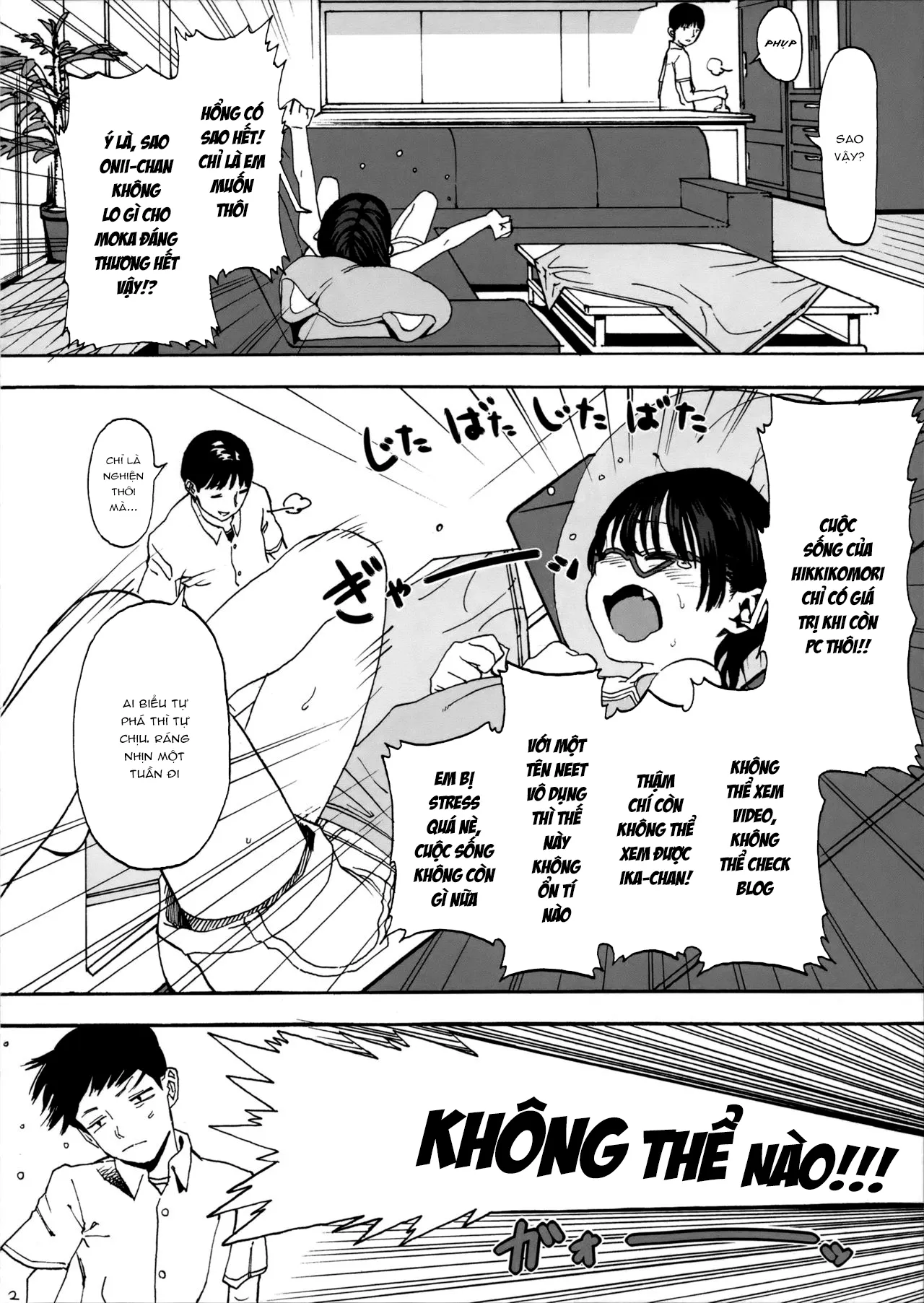 HentaiVN.net - Ảnh 3 - Hikkikomori Imouto & [Cô Em Gái Hikkikomori Và...] - Oneshot
