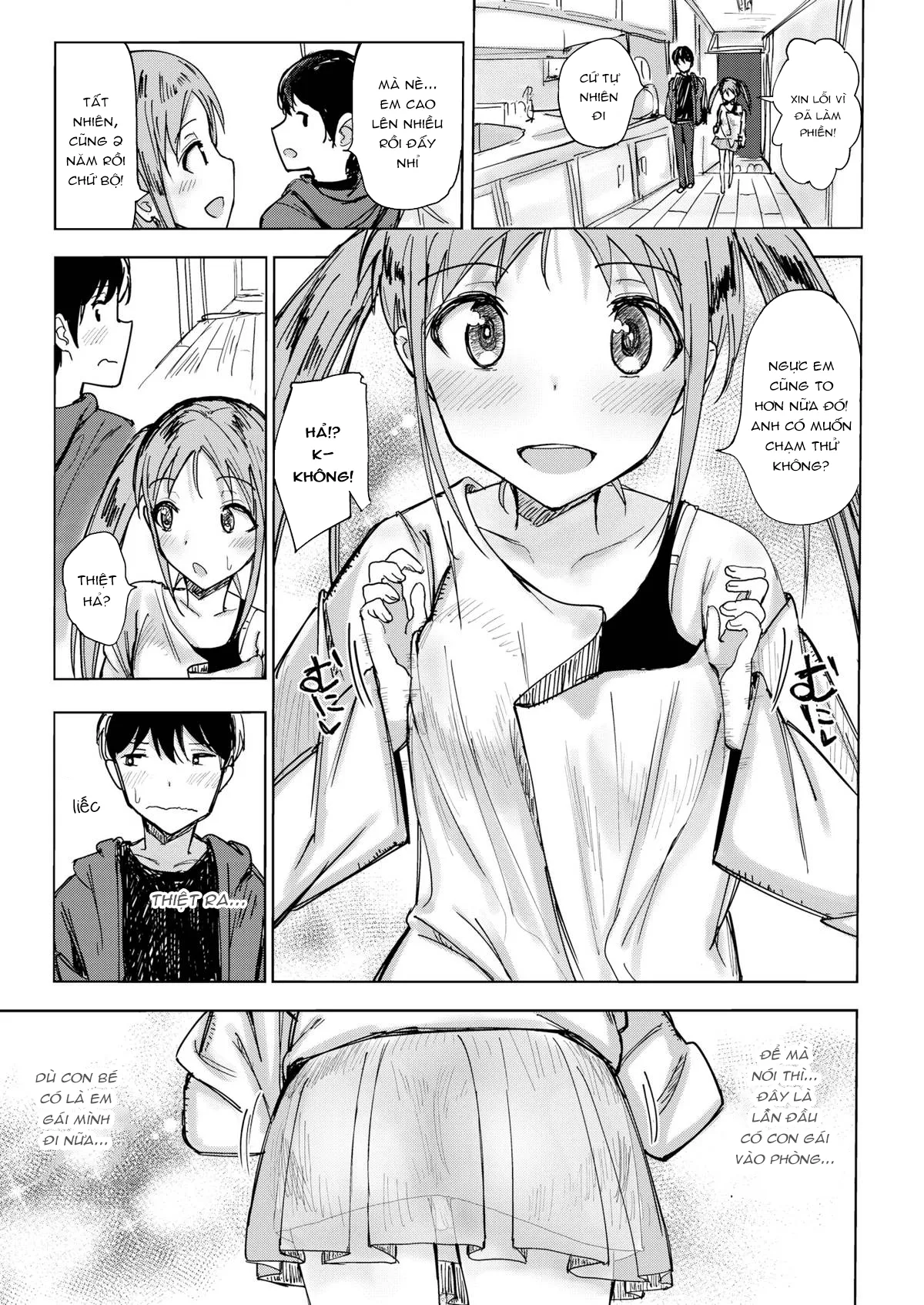 HentaiVN.net - Ảnh 3 - Onii-Chan No Irutokoro [Chốn Có Onii-chan; Where Onii-chan Lives] - Oneshot