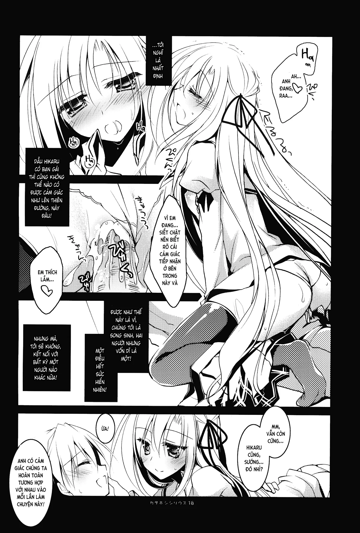 HentaiVN.net - Ảnh 9 - Có một ngôi sao mang tên Thiên Lang [カタホシシリウス; Kata Hoshi Sirius] - Oneshot