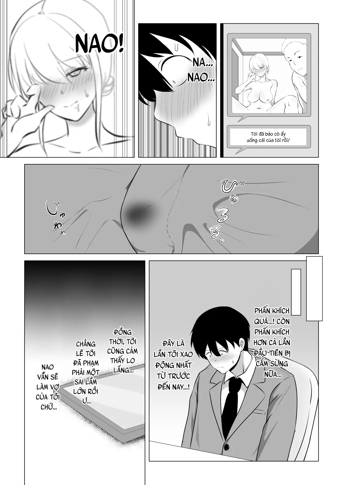 HentaiVN.net - Ảnh 15 - Aisuru Tsuma o Hoka no Otoko ni Dakaseta Hanashi - Oneshot
