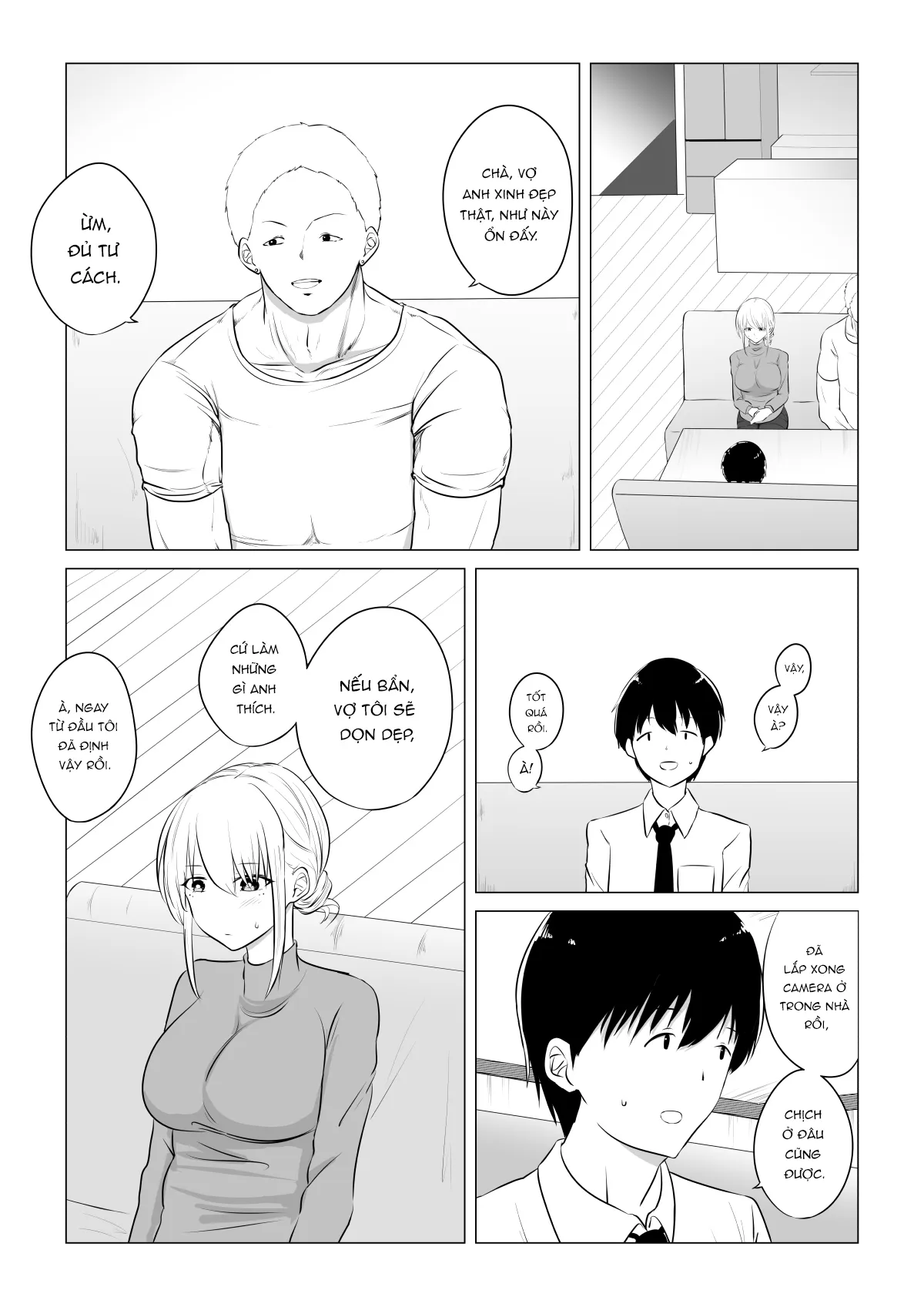 HentaiVN.net - Ảnh 4 - Aisuru Tsuma o Hoka no Otoko ni Dakaseta Hanashi - Oneshot