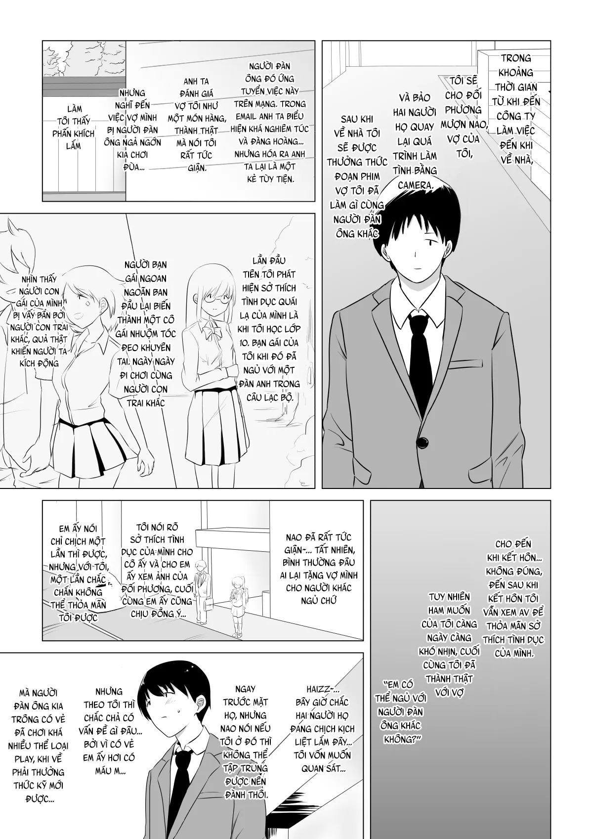 HentaiVN.net - Ảnh 8 - Aisuru Tsuma o Hoka no Otoko ni Dakaseta Hanashi - Oneshot