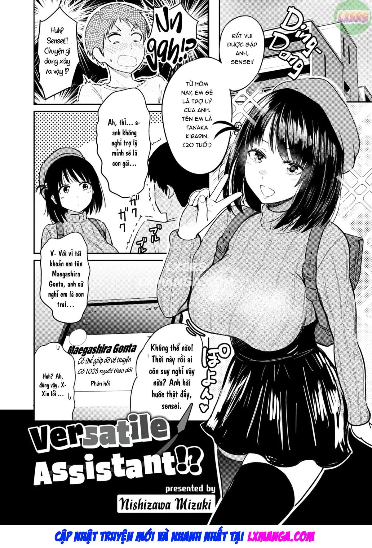 HentaiVN.net - Ảnh 3 - Trợ lý đa năng!? - Oneshot
