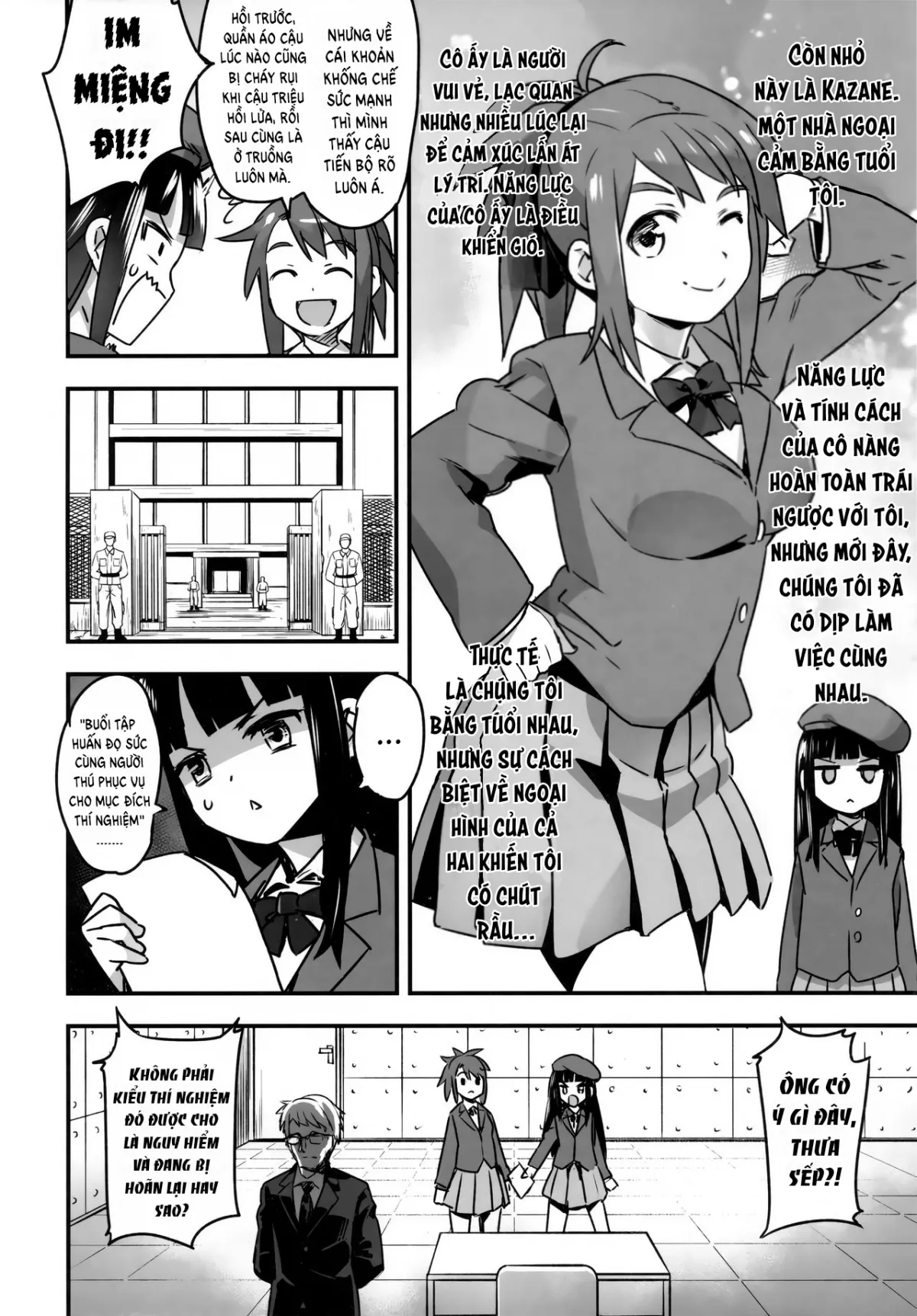 HentaiVN.net - Ảnh 9 - Hadakahime Honoka San Kyodai Osubuta vs Chounouryoku Shoujo! - Oneshot - A