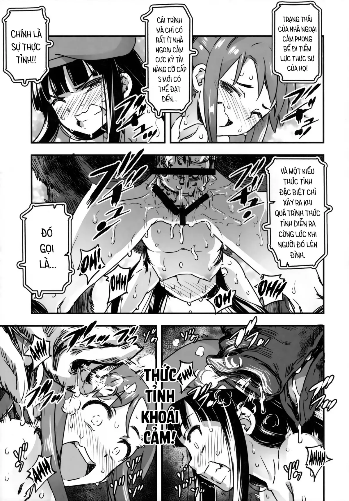 HentaiVN.net - Ảnh 9 - Hadakahime Honoka San Kyodai Osubuta vs Chounouryoku Shoujo! - Oneshot - B