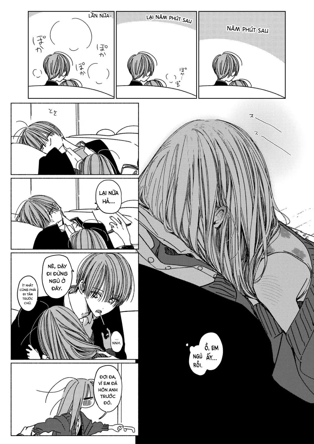HentaiVN.net - Ảnh 11 - Hãy chia sẻ chút đồ ngọt và tình dục. [Let's Share Sweets and Have Sex ; 一起來 吃點心 與性愛[ ; Issho ni Ite Okashi Tabete Sex Shiyo] - Oneshot