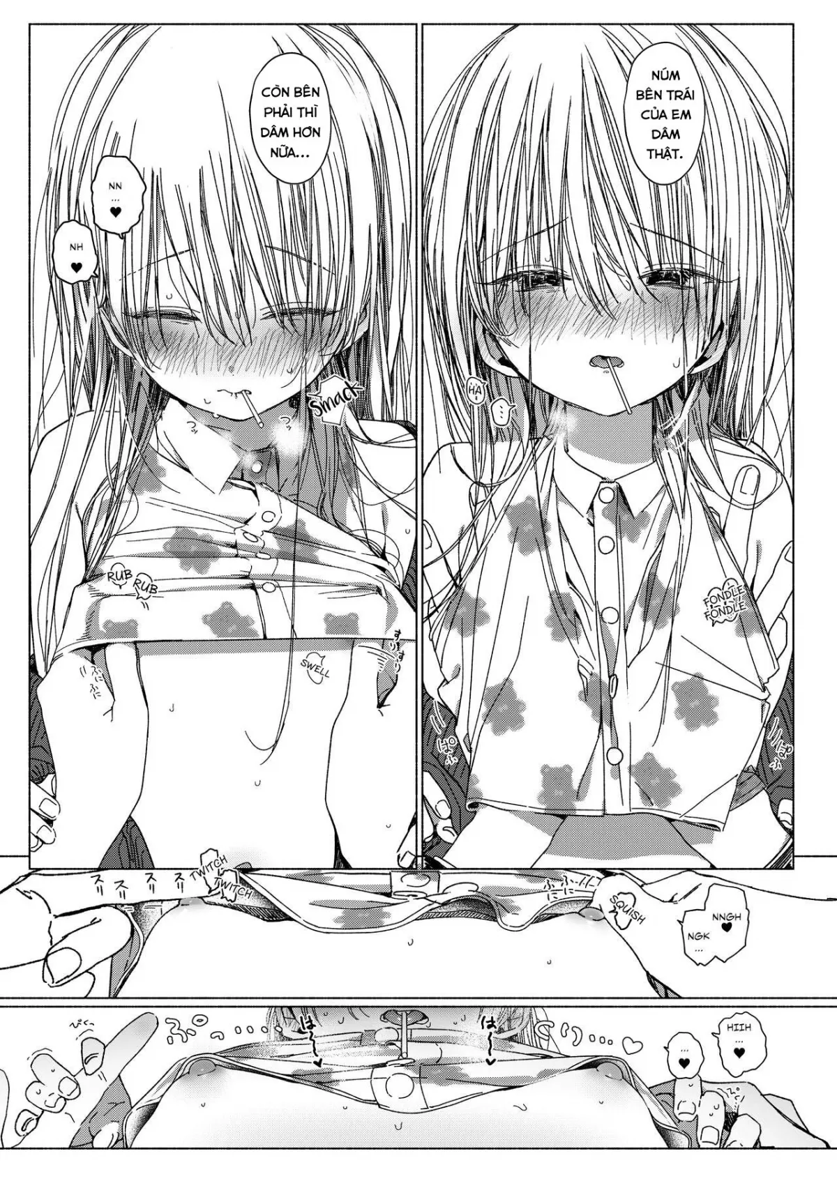 HentaiVN.net - Ảnh 13 - Hãy chia sẻ chút đồ ngọt và tình dục. [Let's Share Sweets and Have Sex ; 一起來 吃點心 與性愛[ ; Issho ni Ite Okashi Tabete Sex Shiyo] - Oneshot
