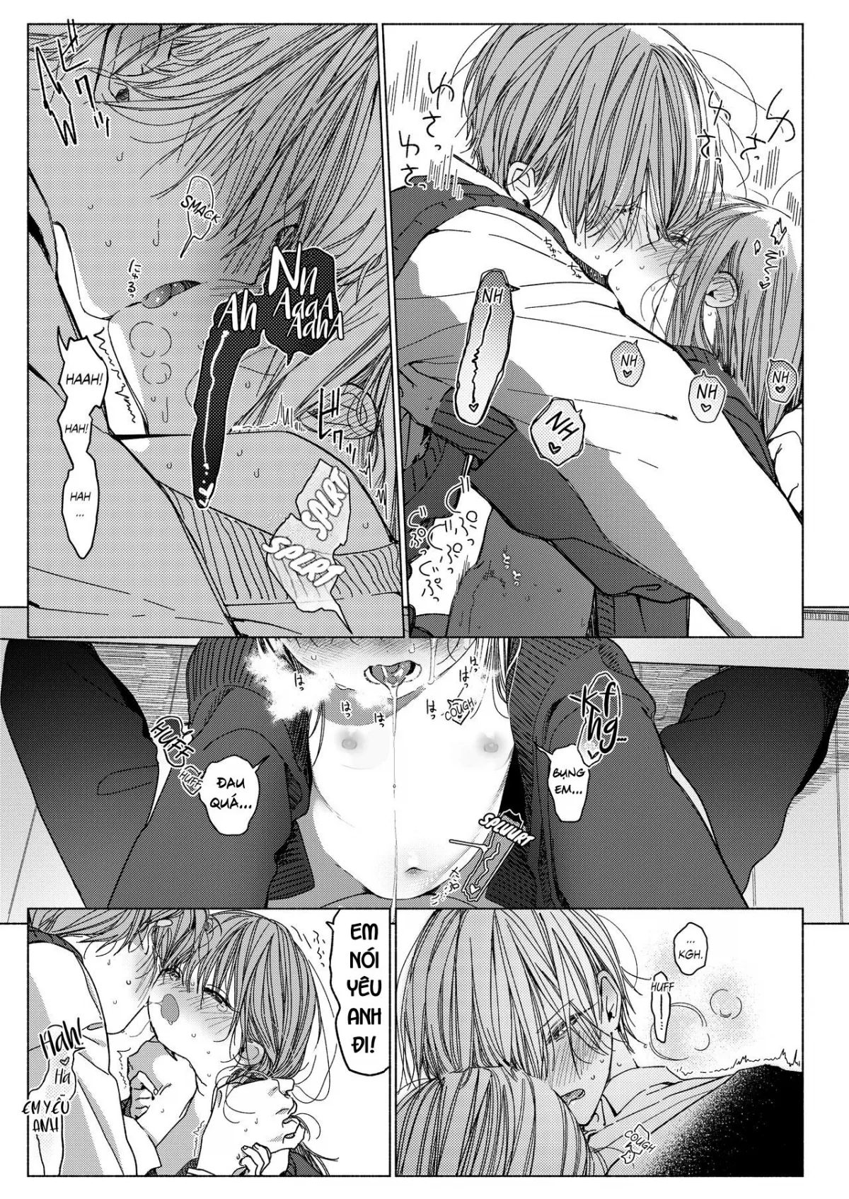 HentaiVN.net - Ảnh 22 - Hãy chia sẻ chút đồ ngọt và tình dục. [Let's Share Sweets and Have Sex ; 一起來 吃點心 與性愛[ ; Issho ni Ite Okashi Tabete Sex Shiyo] - Oneshot