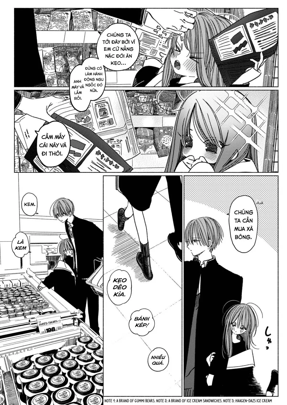 HentaiVN.net - Ảnh 4 - Hãy chia sẻ chút đồ ngọt và tình dục. [Let's Share Sweets and Have Sex ; 一起來 吃點心 與性愛[ ; Issho ni Ite Okashi Tabete Sex Shiyo] - Oneshot