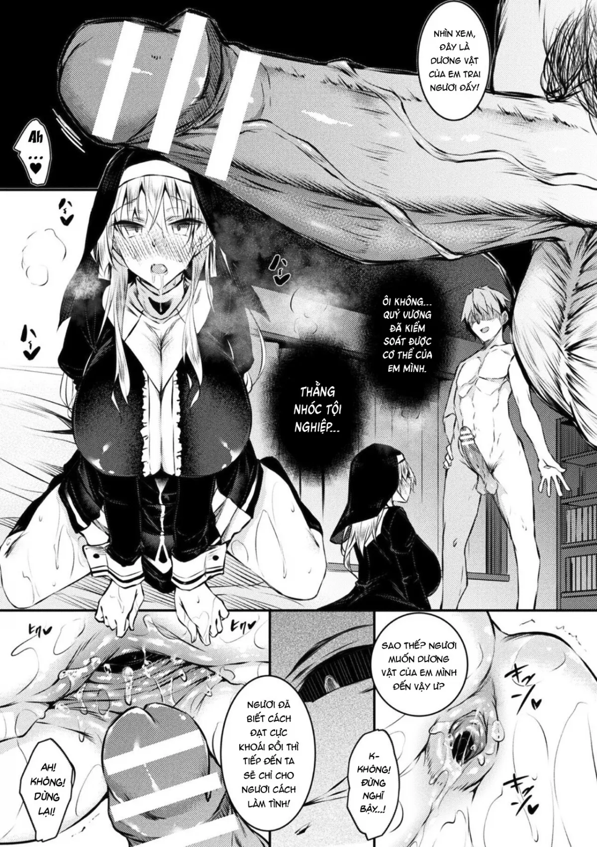 HentaiVN.net - Ảnh 11 - Seijo Daraku Fallen Holy Woman - Oneshot