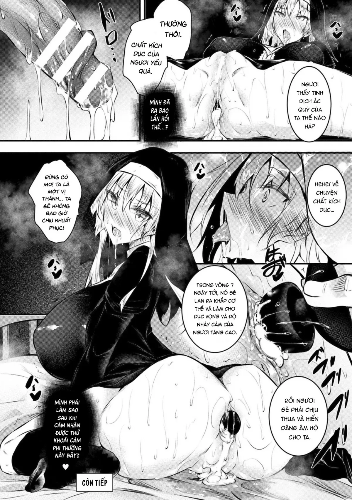 HentaiVN.net - Ảnh 18 - Seijo Daraku Fallen Holy Woman - Oneshot