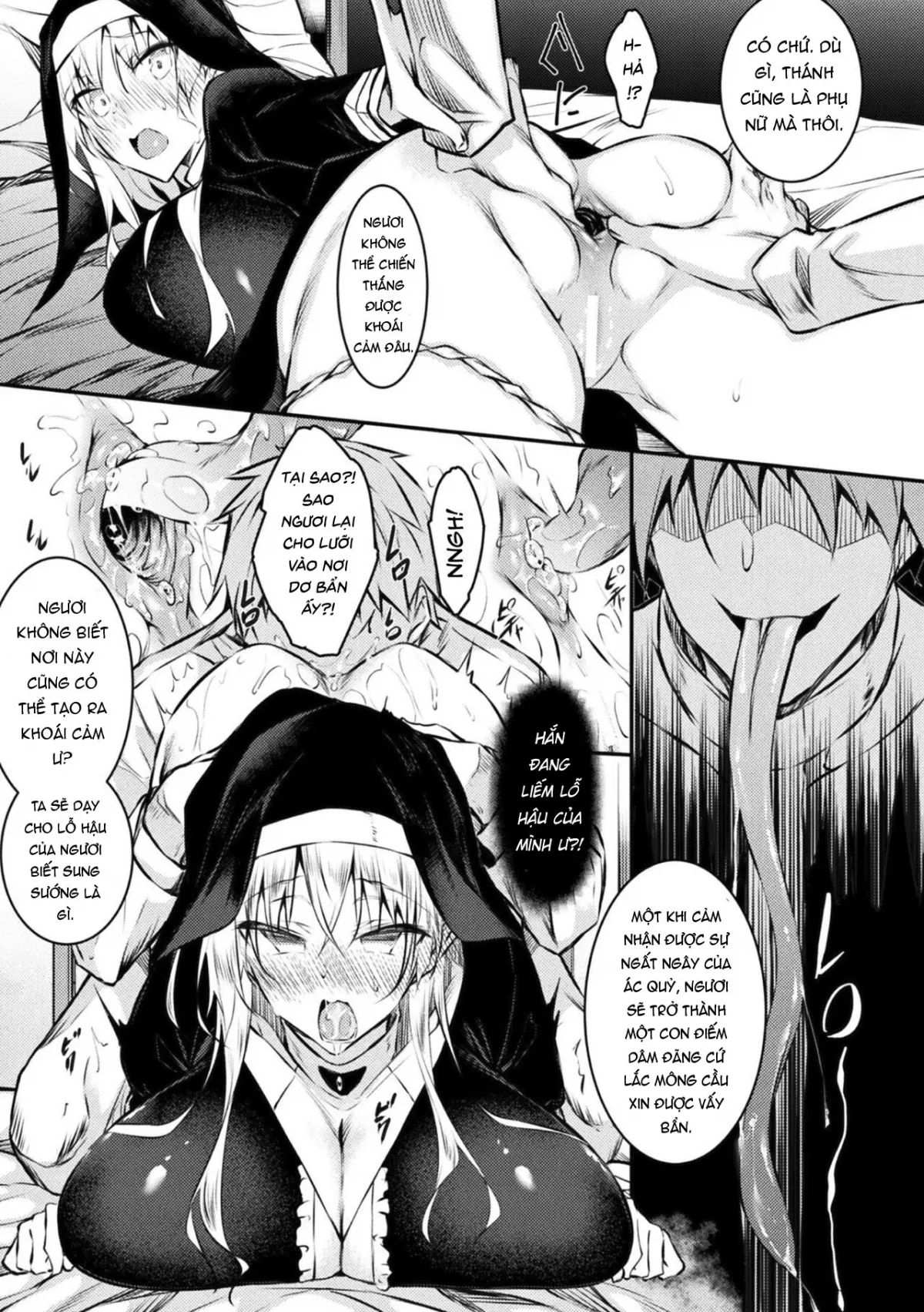 HentaiVN.net - Ảnh 7 - Seijo Daraku Fallen Holy Woman - Oneshot