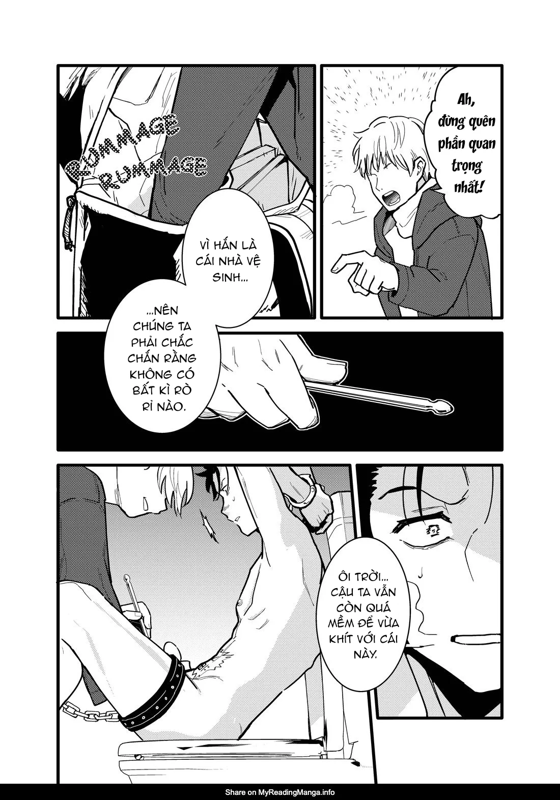 HentaiVN.net - Ảnh 6 - Nô lệ tình dục phạm pháp trở thành nhà vệ sinh công cộng trong cái rét mùa đông!? - Chap 1