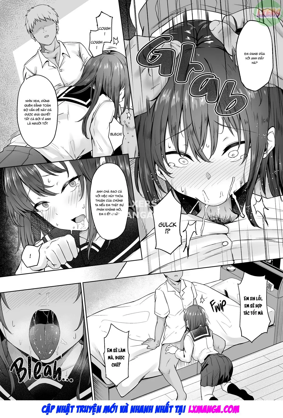 HentaiVN.net - Ảnh 10 - Ichizu na Kanojo ga Ochiru Toki - Oneshot