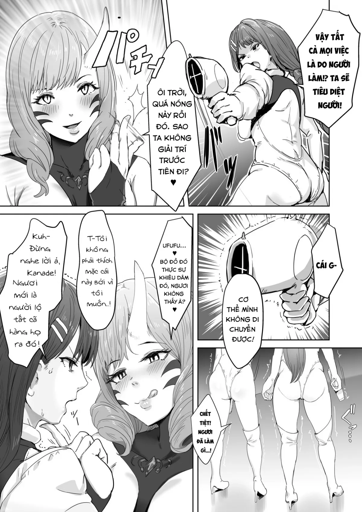HentaiVN.net - Ảnh 10 - Seigi No Hīrō Ga Futanari Ni Nattari Shite Ochiru Hanashi [Turned Into A Futanari, The Hero Of Justice Falls] - Chap 1.1