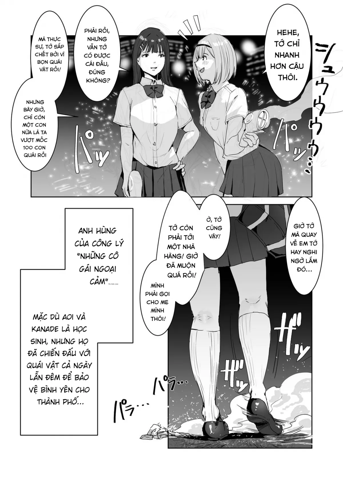 HentaiVN.net - Ảnh 3 - Seigi No Hīrō Ga Futanari Ni Nattari Shite Ochiru Hanashi [Turned Into A Futanari, The Hero Of Justice Falls] - Chap 1.1