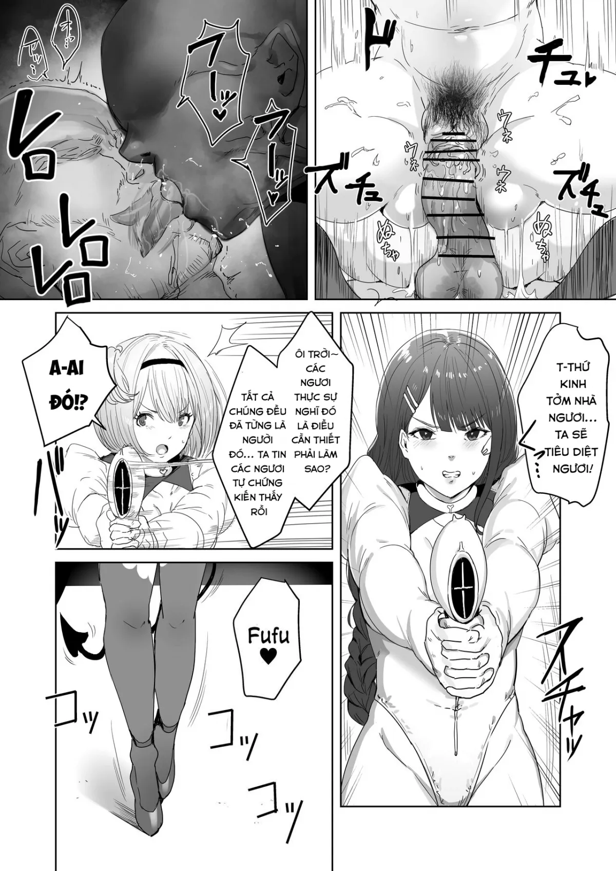 HentaiVN.net - Ảnh 8 - Seigi No Hīrō Ga Futanari Ni Nattari Shite Ochiru Hanashi [Turned Into A Futanari, The Hero Of Justice Falls] - Chap 1.1