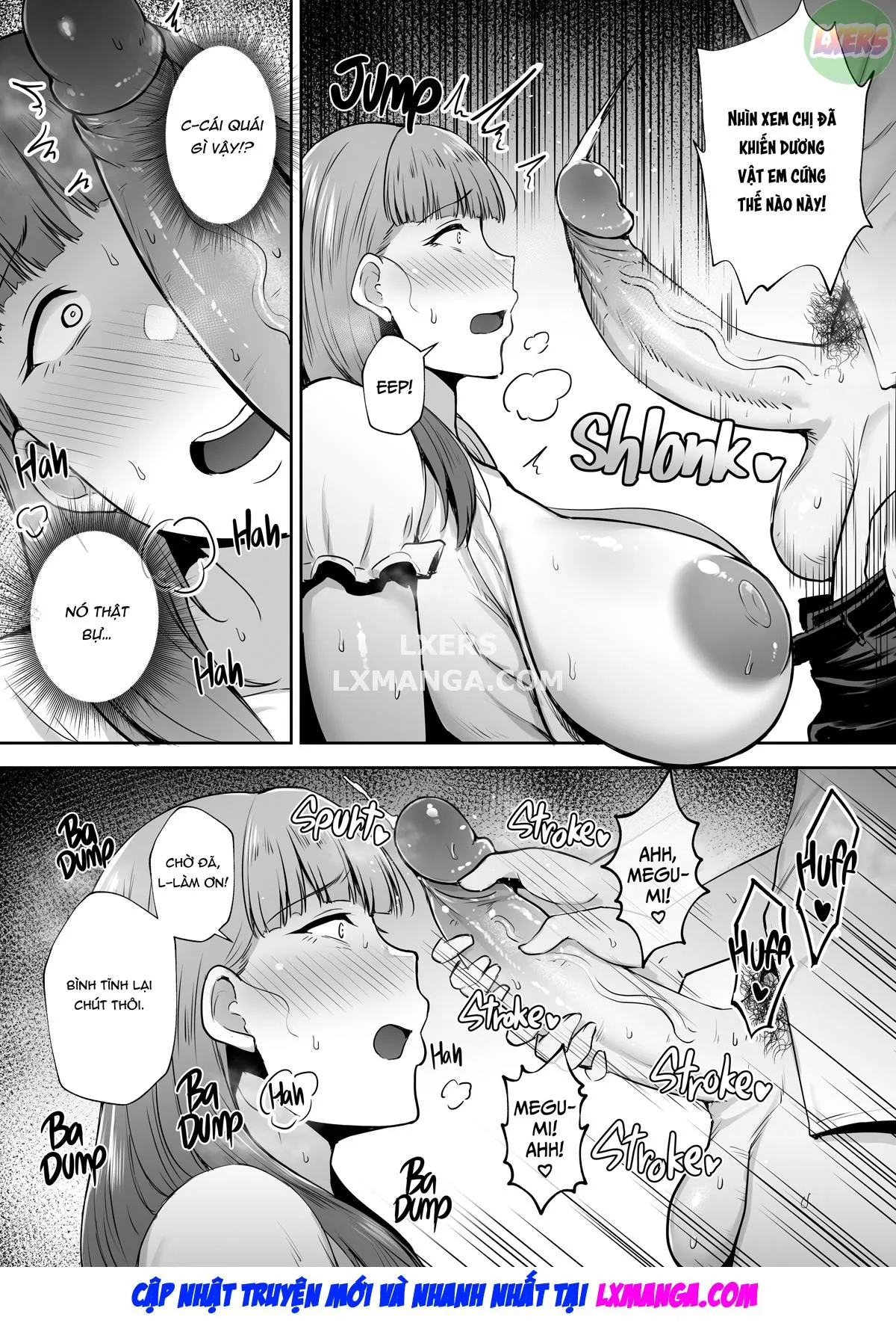 HentaiVN.net - Ảnh 13 - Netorareta Bakunyuu Ottori Tsuma Megumi - Chap 1