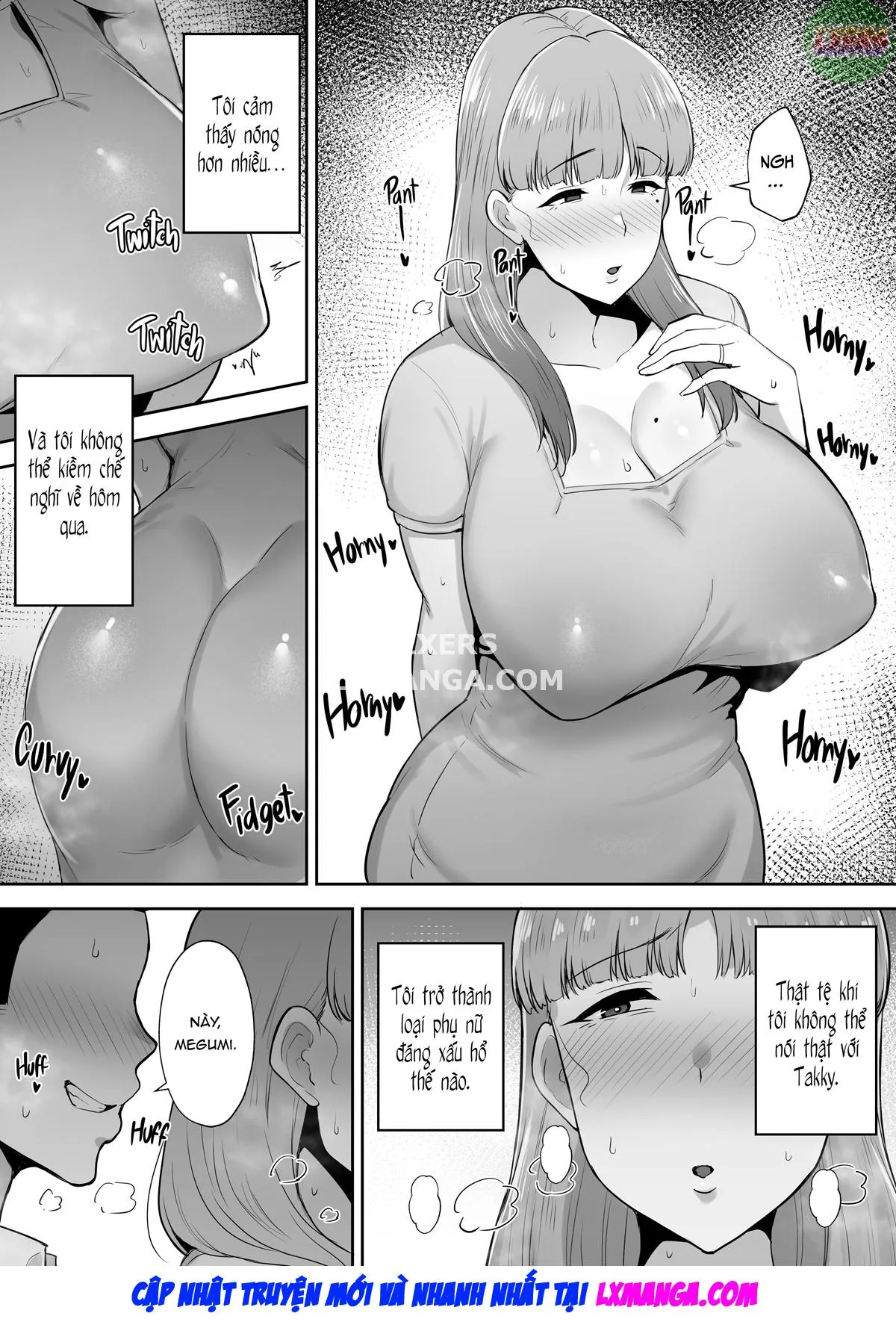 HentaiVN.net - Ảnh 27 - Netorareta Bakunyuu Ottori Tsuma Megumi - Chap 1