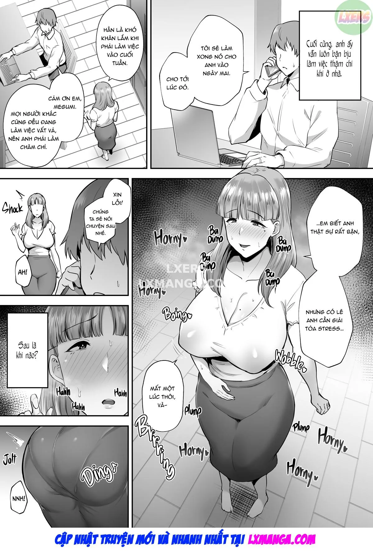 HentaiVN.net - Ảnh 31 - Netorareta Bakunyuu Ottori Tsuma Megumi - Chap 2 - [END]