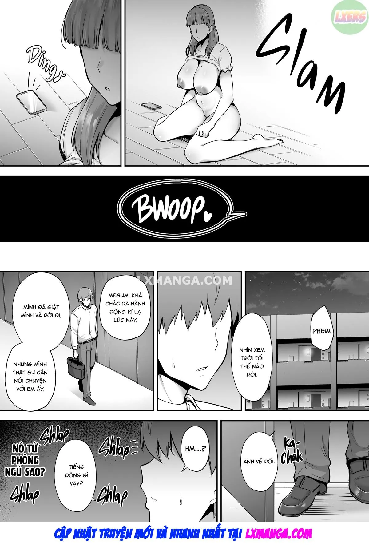 HentaiVN.net - Ảnh 37 - Netorareta Bakunyuu Ottori Tsuma Megumi - Chap 2 - [END]