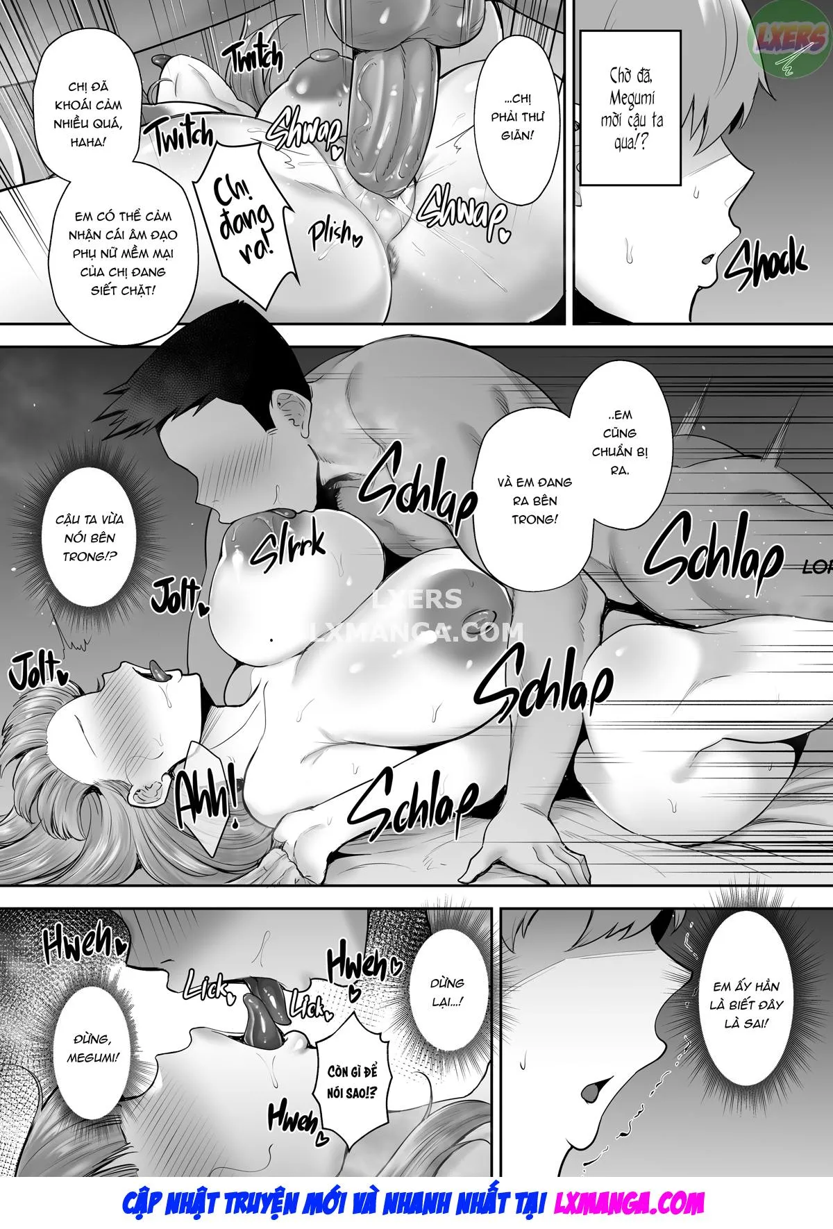 HentaiVN.net - Ảnh 44 - Netorareta Bakunyuu Ottori Tsuma Megumi - Chap 2 - [END]