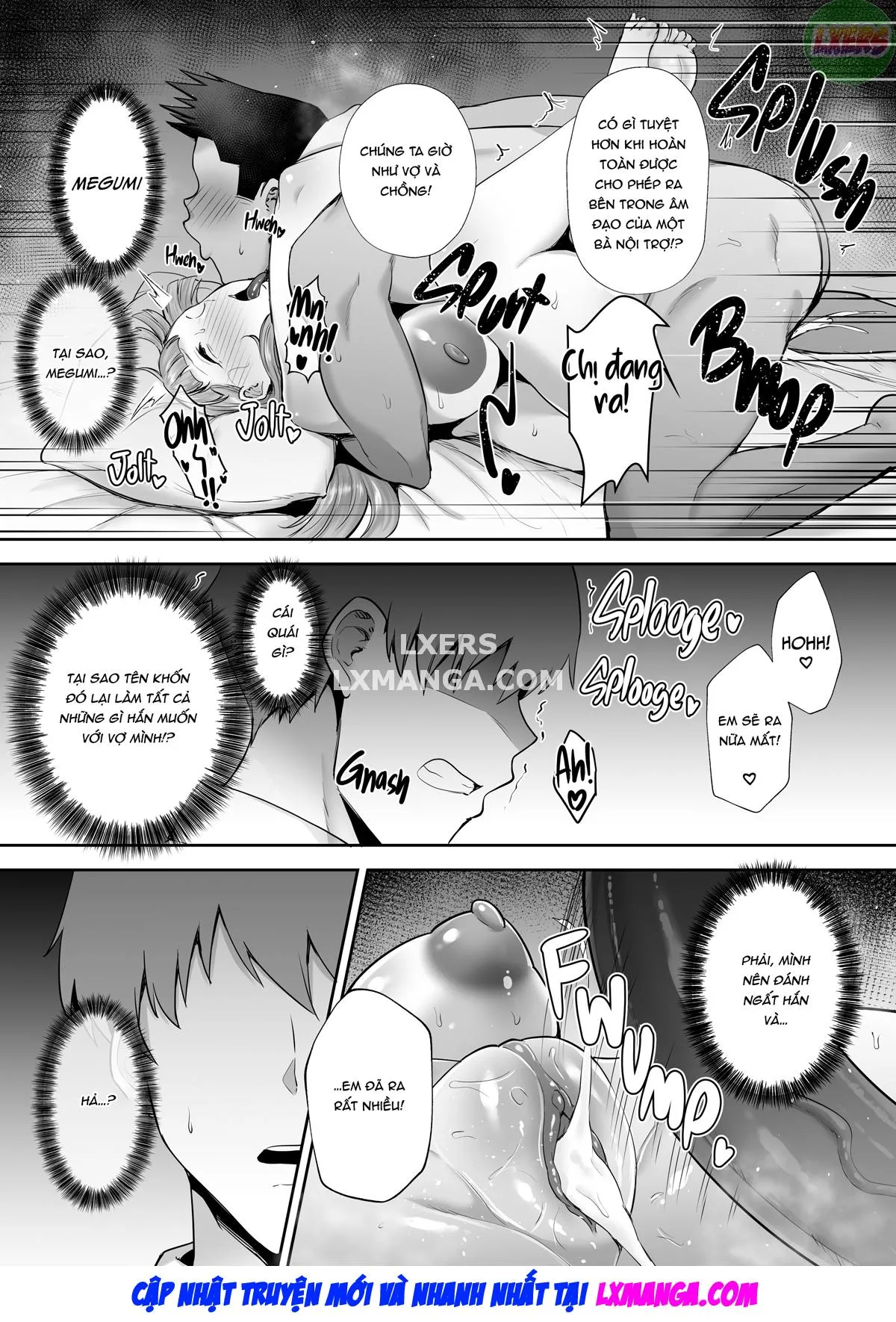 HentaiVN.net - Ảnh 46 - Netorareta Bakunyuu Ottori Tsuma Megumi - Chap 2 - [END]