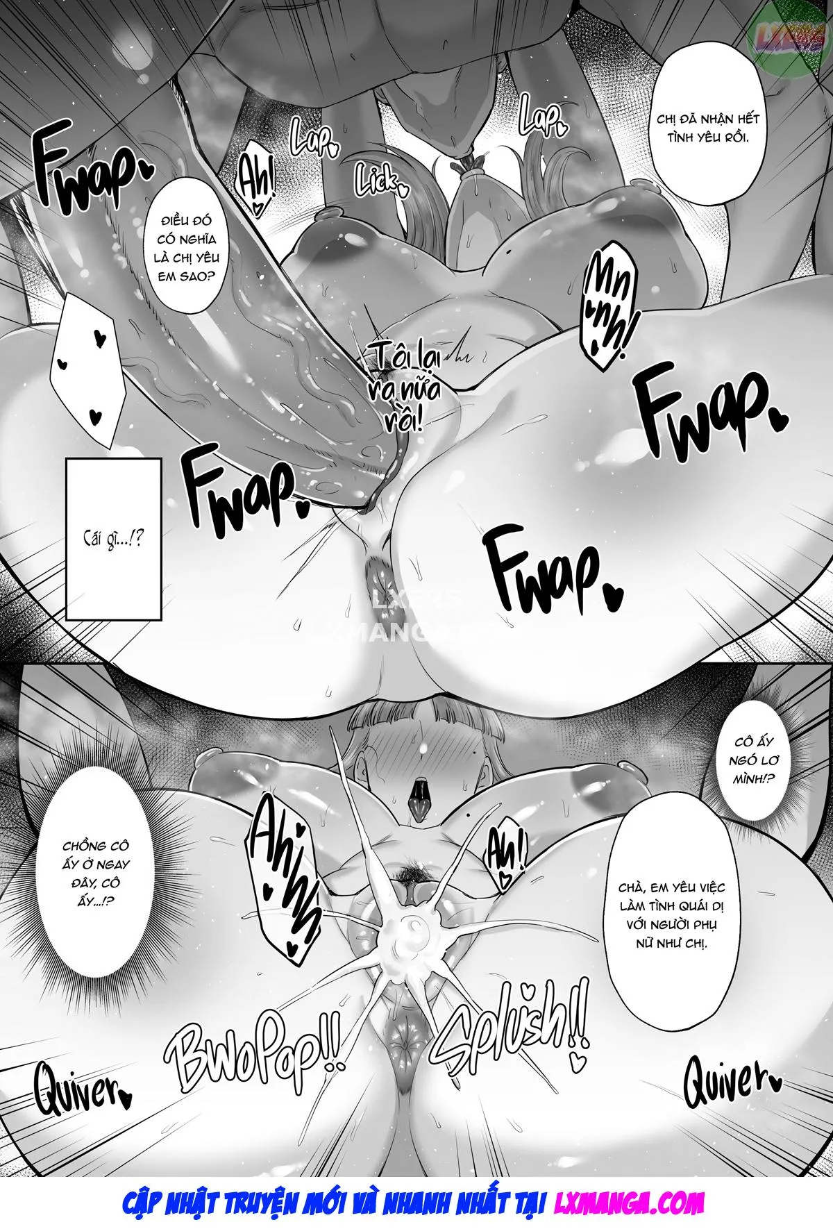HentaiVN.net - Ảnh 50 - Netorareta Bakunyuu Ottori Tsuma Megumi - Chap 2 - [END]