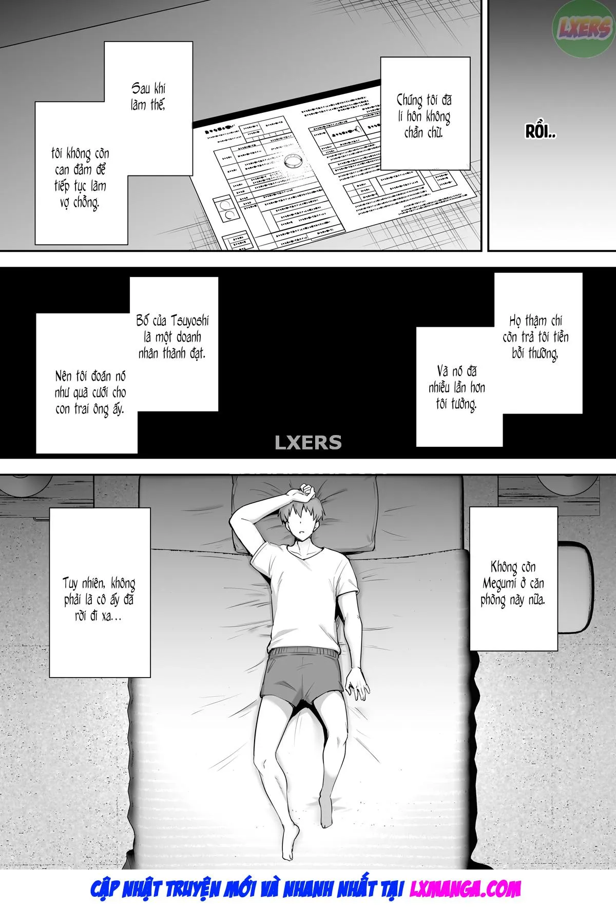 HentaiVN.net - Ảnh 56 - Netorareta Bakunyuu Ottori Tsuma Megumi - Chap 2 - [END]