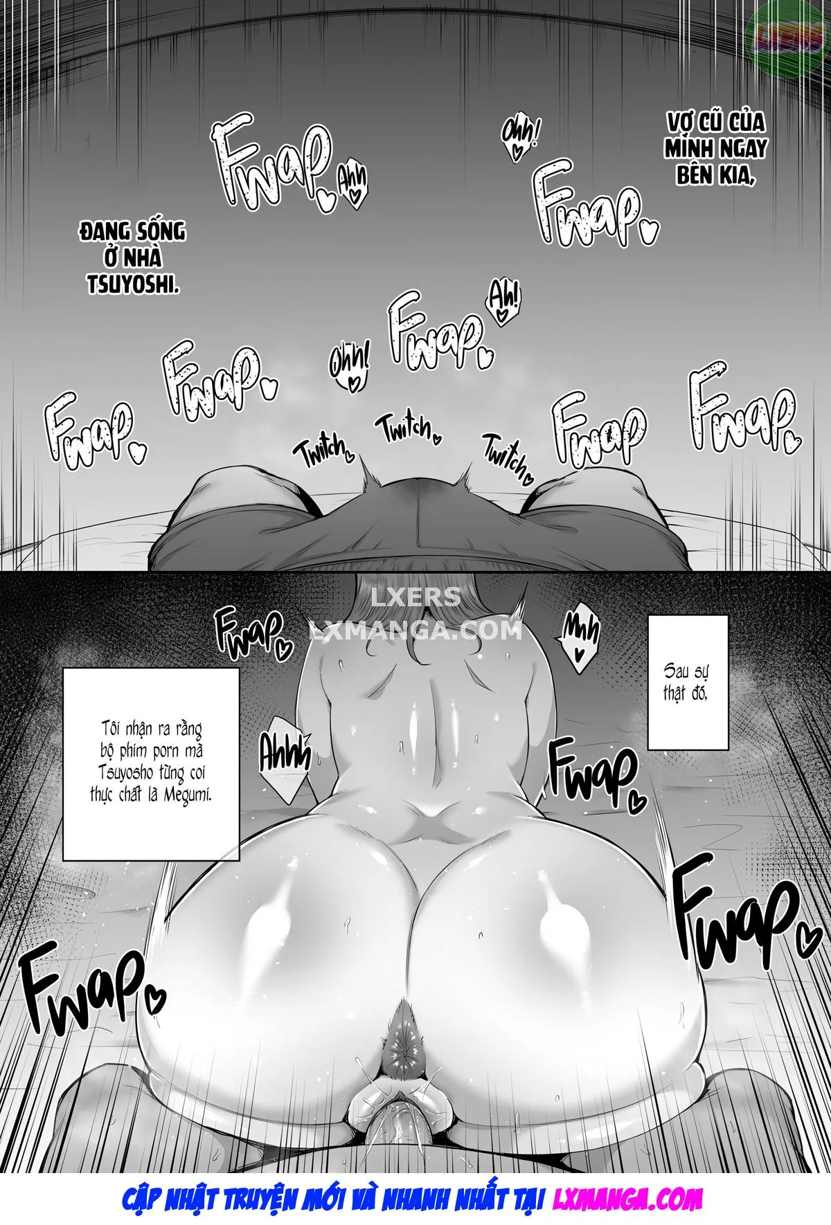 HentaiVN.net - Ảnh 57 - Netorareta Bakunyuu Ottori Tsuma Megumi - Chap 2 - [END]