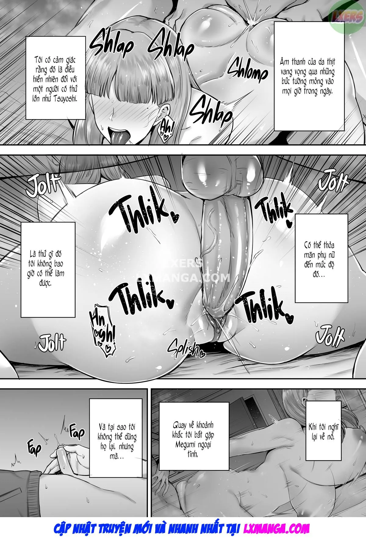 HentaiVN.net - Ảnh 58 - Netorareta Bakunyuu Ottori Tsuma Megumi - Chap 2 - [END]