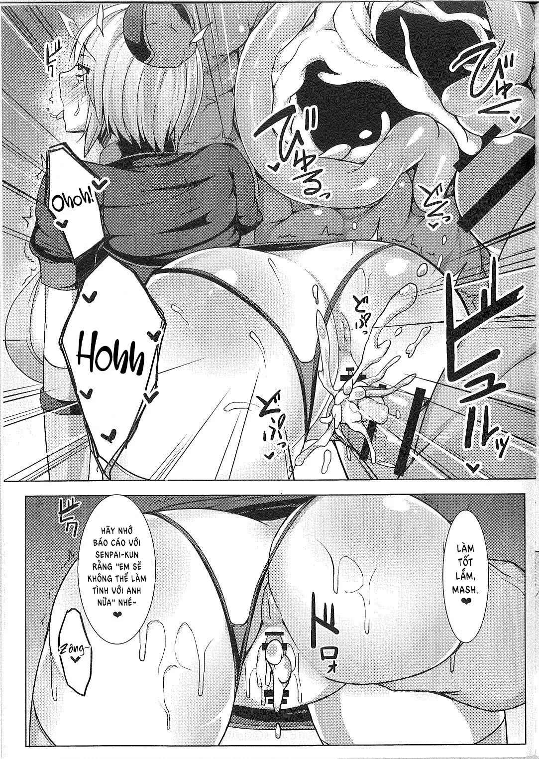 HentaiVN.net - Ảnh 19 - Senpai de wa Manzoku Dekimasen - Oneshot