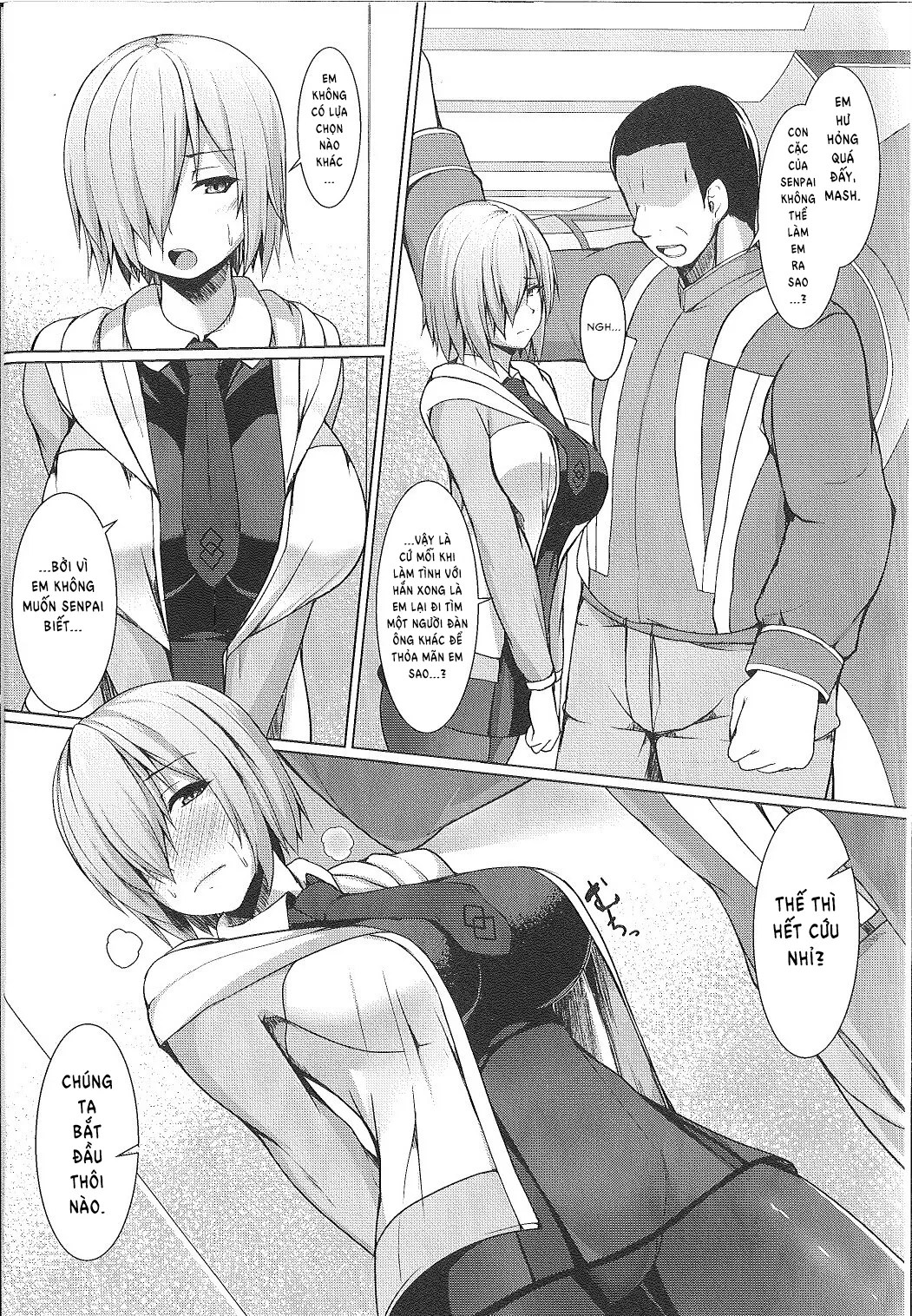 HentaiVN.net - Ảnh 8 - Senpai de wa Manzoku Dekimasen - Oneshot