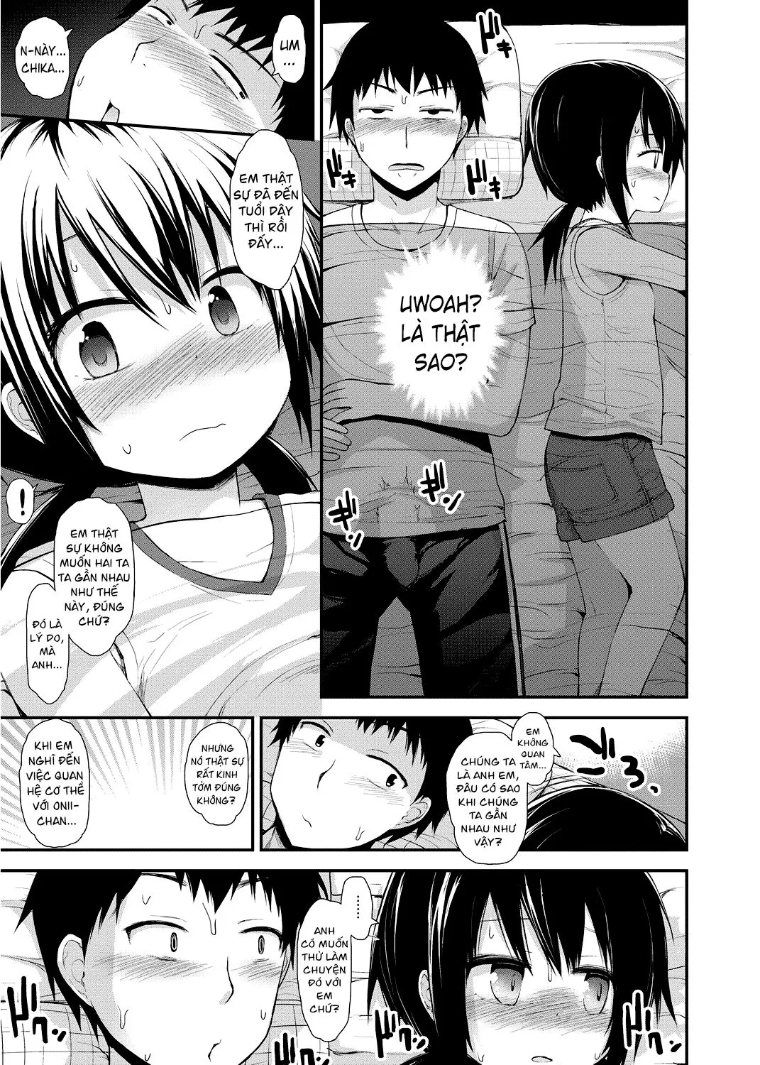 HentaiVN.net - Ảnh 5 - Em gái của tôi là đáng yêu nhất [Imouto ga Ichiban Kawaii ; Little Sister Is The Cutest] - Oneshot