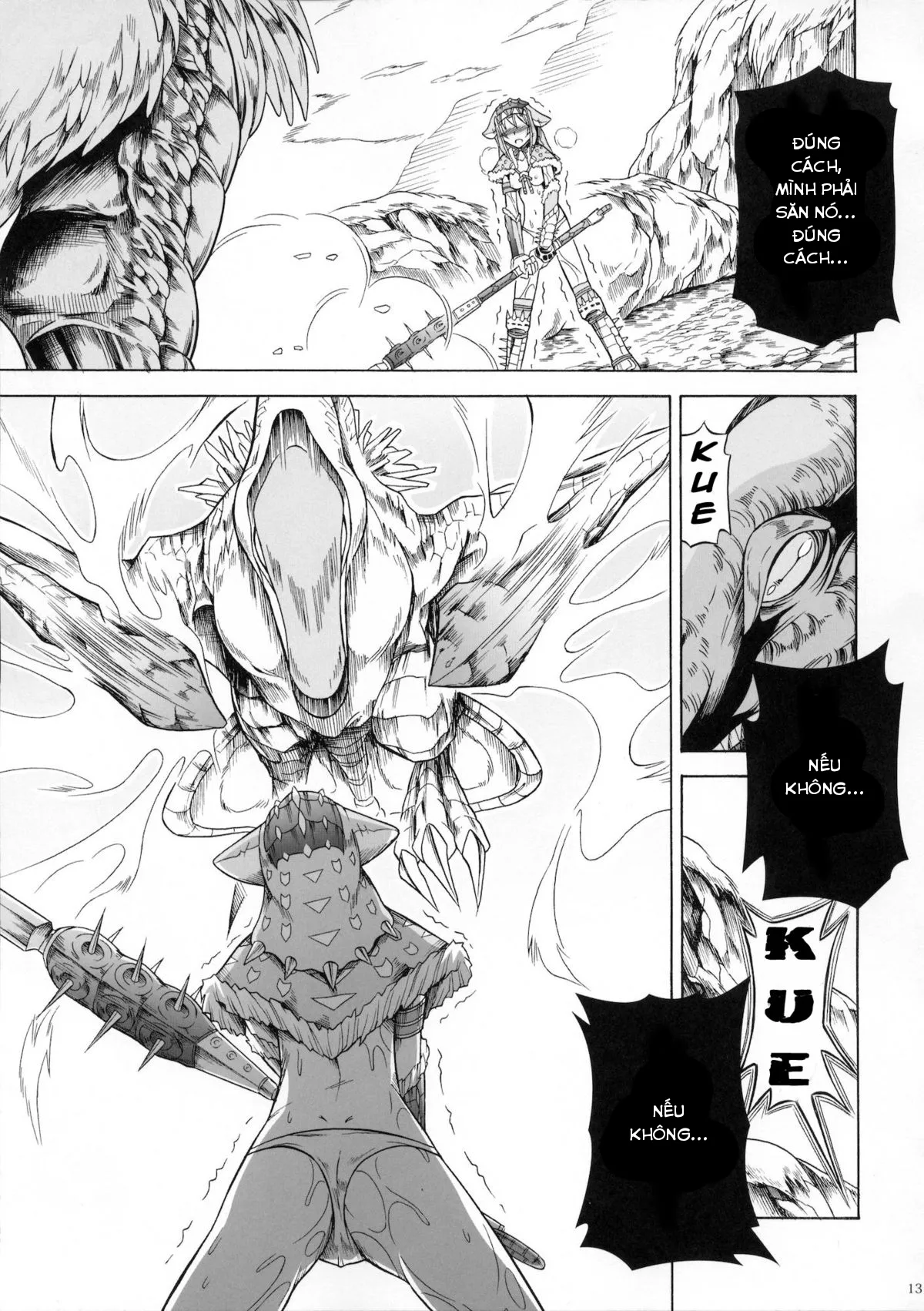 HentaiVN.net - Ảnh 12 - Solo Hunter no Seitai 3 - Oneshot 1.0