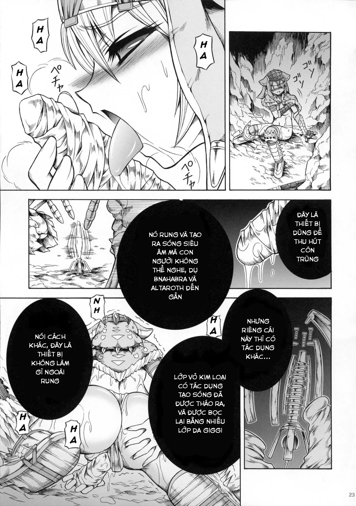 HentaiVN.net - Ảnh 22 - Solo Hunter no Seitai 3 - Oneshot Full