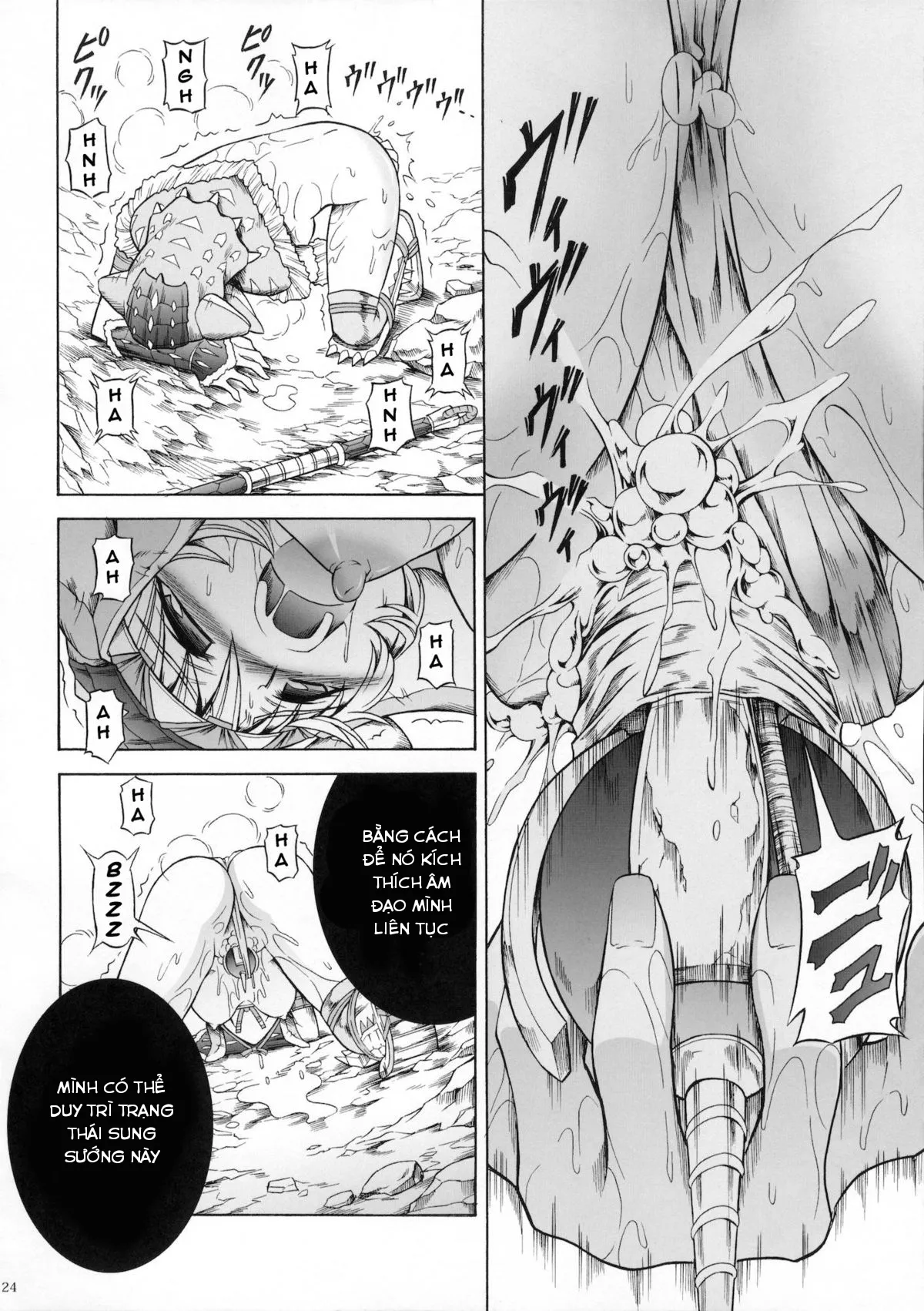 HentaiVN.net - Ảnh 23 - Solo Hunter no Seitai 3 - Oneshot Full