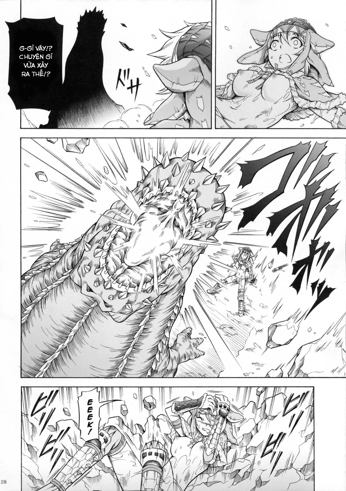 HentaiVN.net - Ảnh 27 - Solo Hunter no Seitai 3 - Oneshot Full
