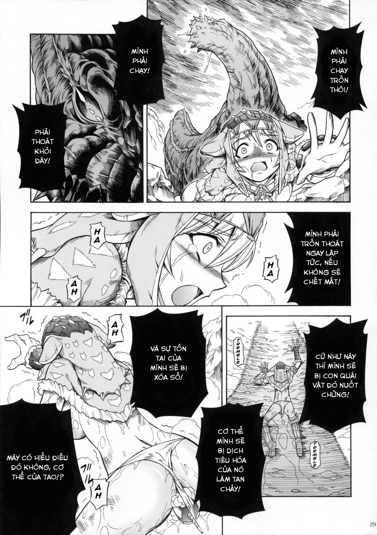HentaiVN.net - Ảnh 28 - Solo Hunter no Seitai 3 - Oneshot Full