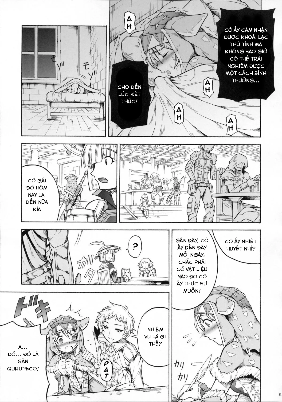 HentaiVN.net - Ảnh 8 - Solo Hunter no Seitai 3 - Oneshot Full