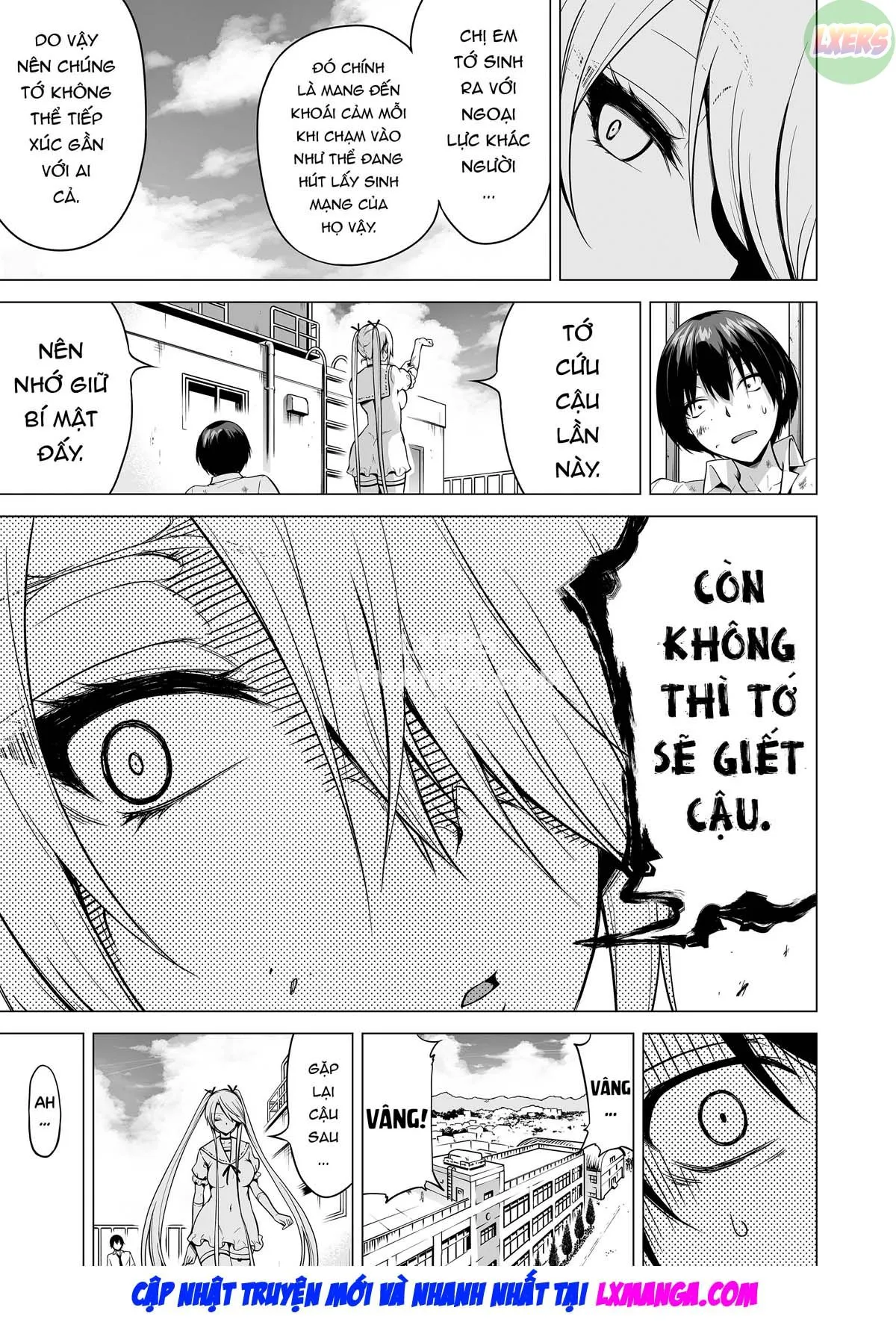 HentaiVN.net - Ảnh 24 - Boku ni Shika Furenai Succubus Sanshimai ni Shiborareru Hanashi - Oneshot