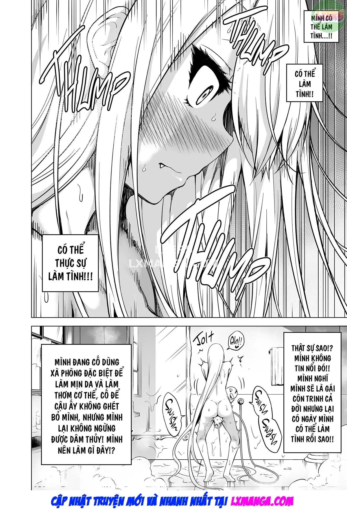 HentaiVN.net - Ảnh 33 - Boku ni Shika Furenai Succubus Sanshimai ni Shiborareru Hanashi - Oneshot