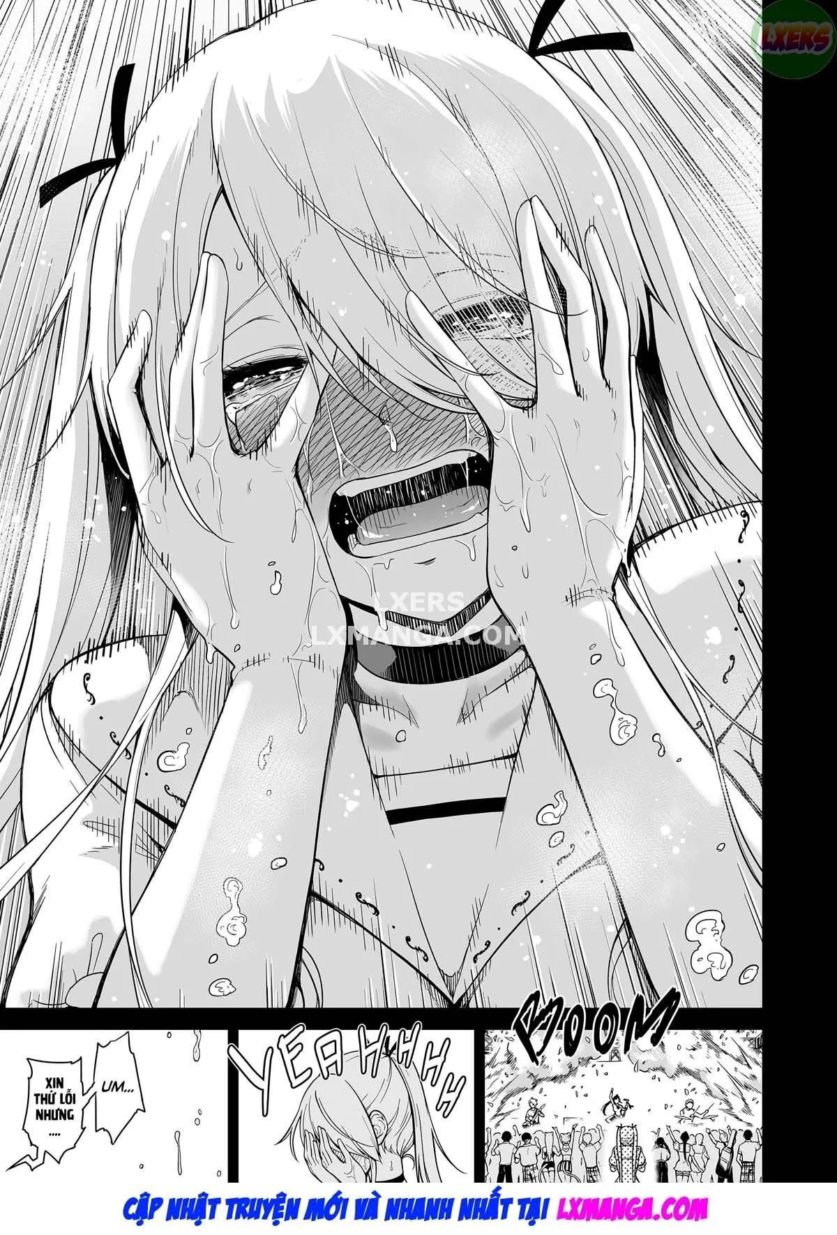 HentaiVN.net - Ảnh 74 - Boku ni Shika Furenai Succubus Sanshimai ni Shiborareru Hanashi - Oneshot