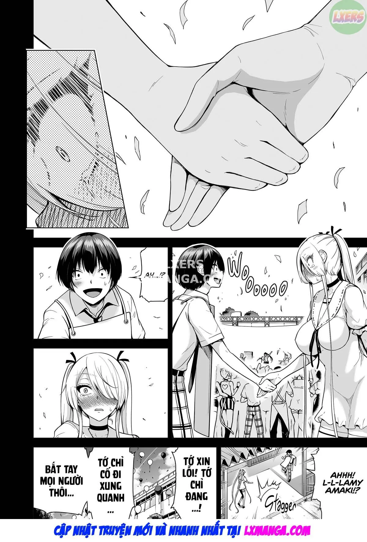 HentaiVN.net - Ảnh 75 - Boku ni Shika Furenai Succubus Sanshimai ni Shiborareru Hanashi - Oneshot