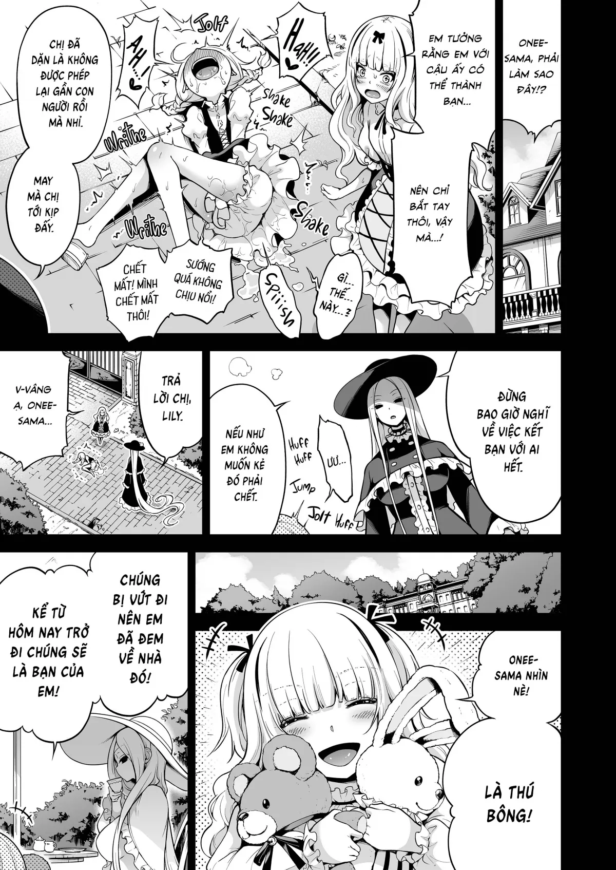 HentaiVN.net - Ảnh 79 - Boku ni Shika Furenai Succubus Sanshimai ni Shiborareru Hanashi - Chap 2