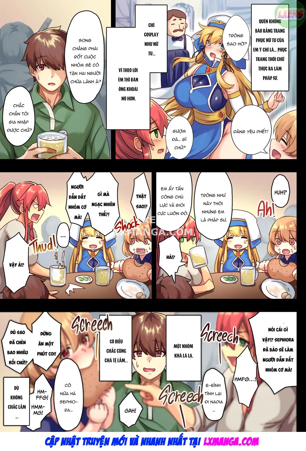 HentaiVN.net - Ảnh 33 - Josei Bakari no Party ni Healer no Boku ga Kanyuu Shita Kekka - Chap 1