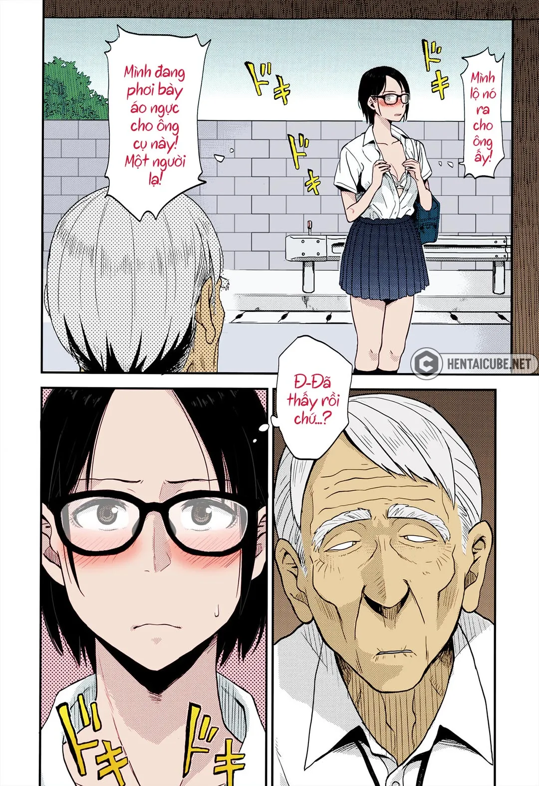 HentaiVN.net - Ảnh 7 - Sayako tại trạm xe bus [Sayako at the Bus Stop!] - Oneshot