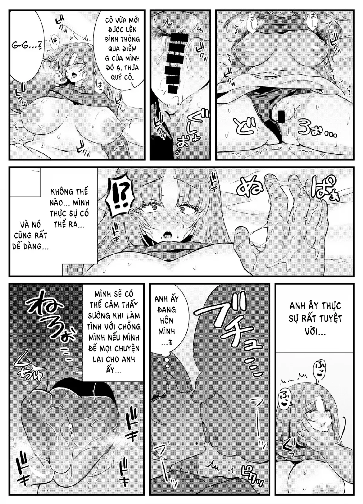 HentaiVN.net - Ảnh 13 - Chitsu Naka Iki Lesson ~Hitozuma wa Danna no Tame ni Osu to Nama Gachi Koubi Lesson~ [Internal Orgasm Lesson -The Housewife Took a Real, Bareback Sex Lesson with a Another man for her Husband] - Oneshot