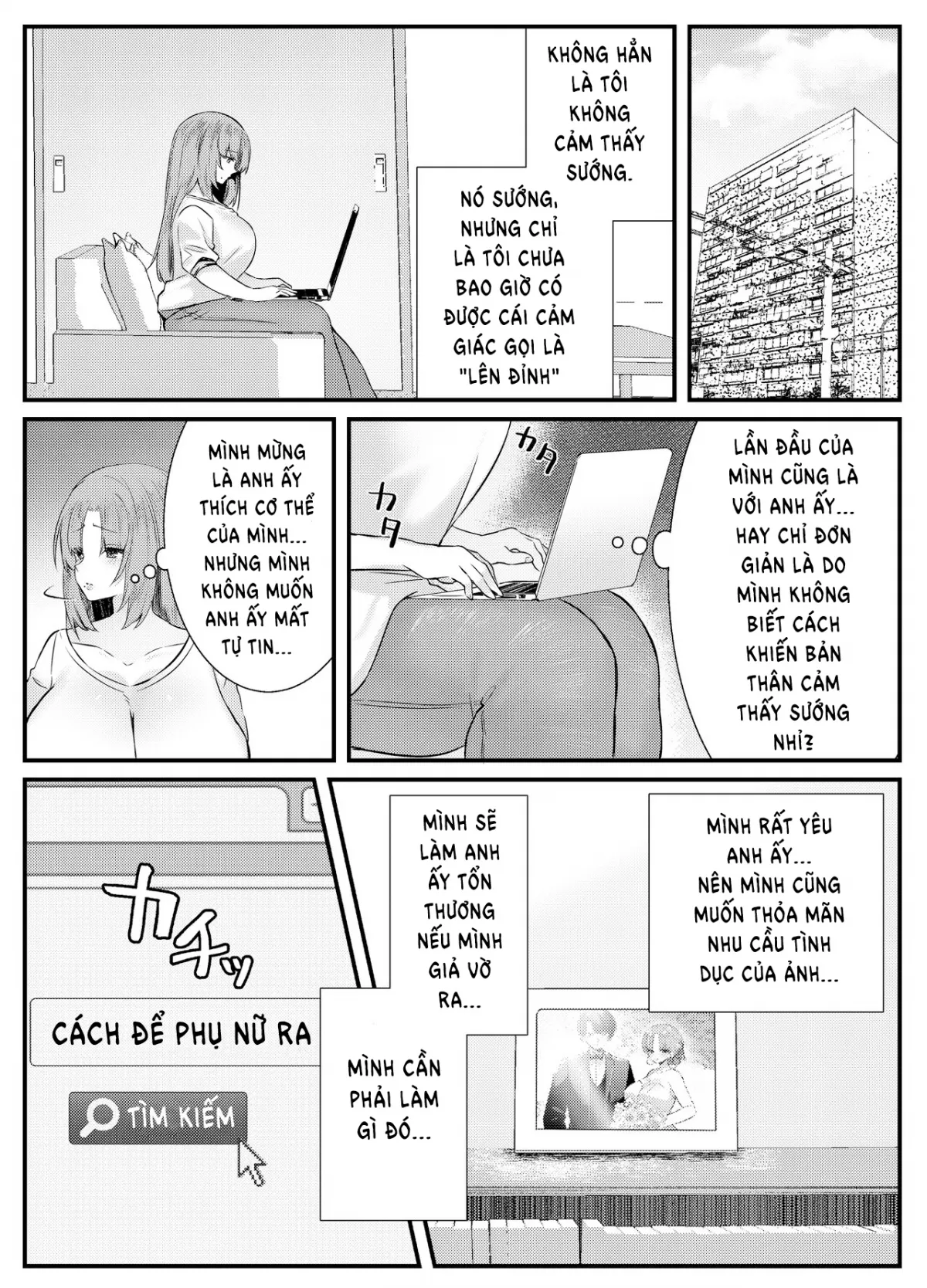 HentaiVN.net - Ảnh 5 - Chitsu Naka Iki Lesson ~Hitozuma wa Danna no Tame ni Osu to Nama Gachi Koubi Lesson~ [Internal Orgasm Lesson -The Housewife Took a Real, Bareback Sex Lesson with a Another man for her Husband] - Oneshot